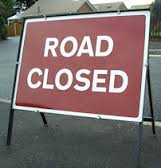 road closed
