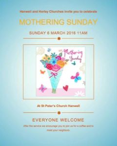 Mothering Sunday